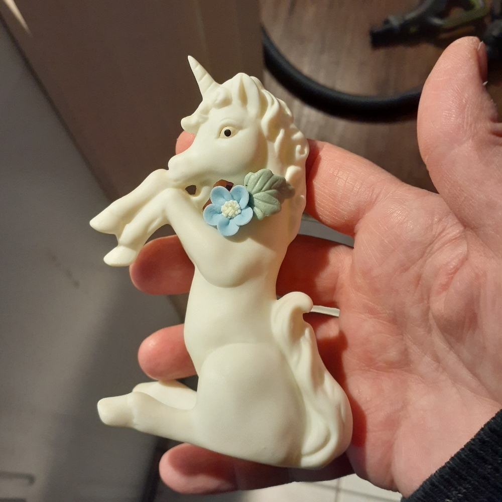$15 Coupon 🦄 RARE Enesco Unicorn Baby Vintage Delicate Figurine  Enesco